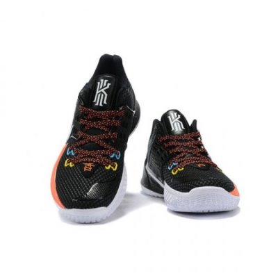 Nike Erkek Kyrie Low 2 Siyah / Turuncu Basketbol Ayakkabısı Türkiye - N6VWEH4C